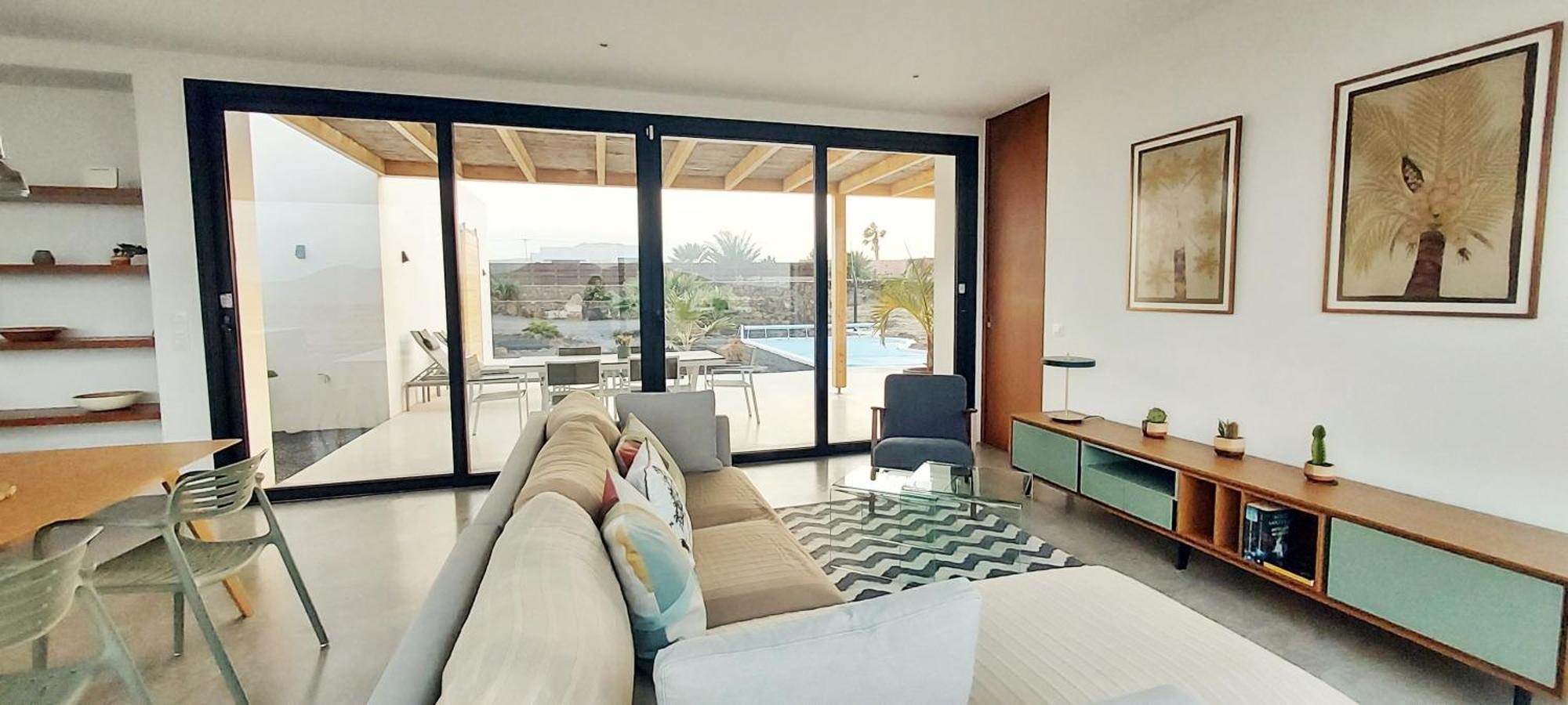 Villa Tabaiba En Lajares Con Piscina Екстер'єр фото
