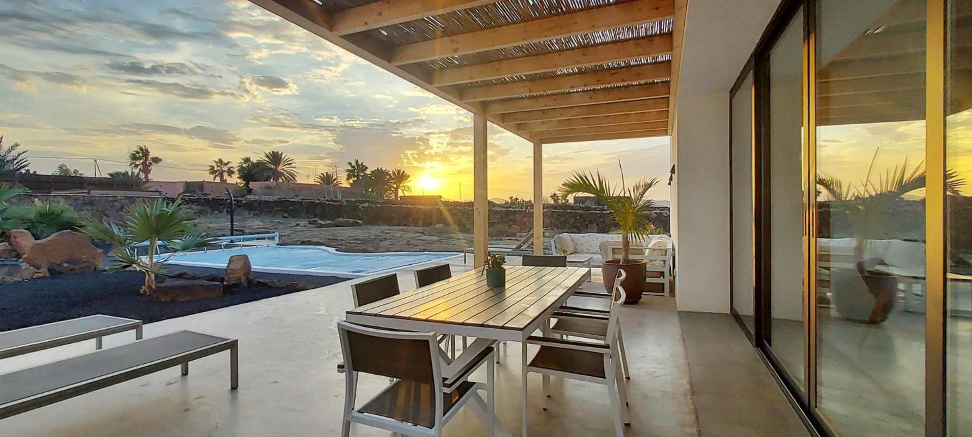 Villa Tabaiba En Lajares Con Piscina Екстер'єр фото