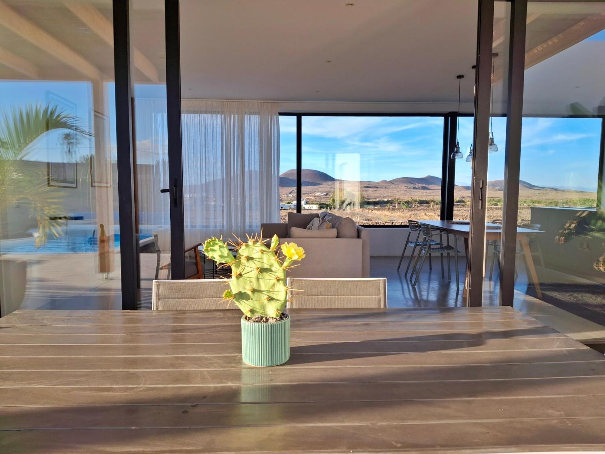 Villa Tabaiba En Lajares Con Piscina Екстер'єр фото